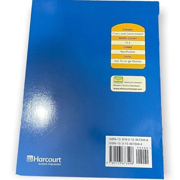 Citizenship At School By Andrew Patterson Childrens Educational Book Harcourt - Picture 3 of 3